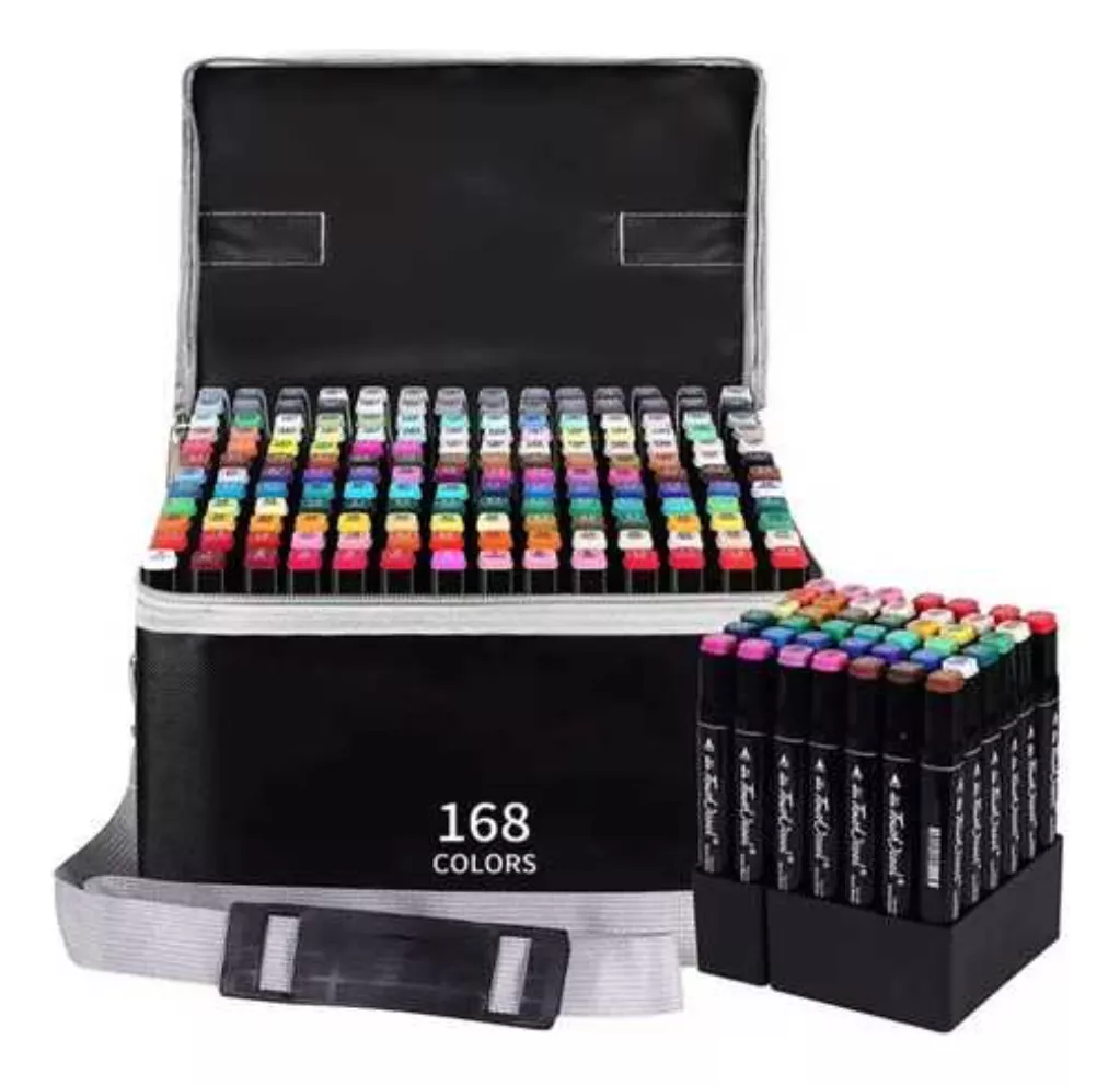 SET DE MARCADORES 168 PCS